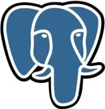 PostgreSQL icon – an illustrated elephant head